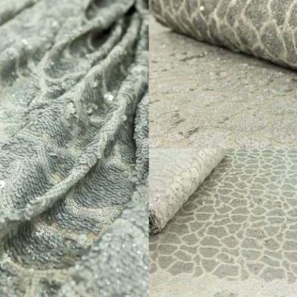 Мереживо 0394 срібне, м