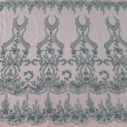 Мереживо 057-18-S90 бірюзове, м