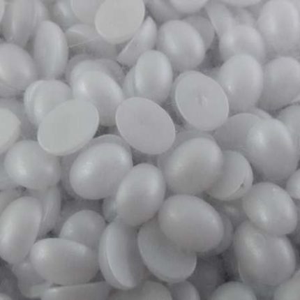 овали половинка матовий 7*10 білий 0,25кг