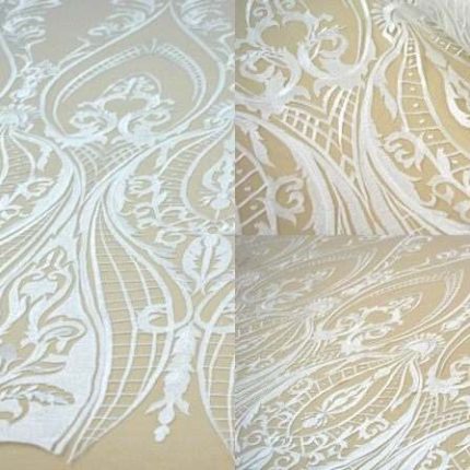 Мереживо MX071 ivory, м