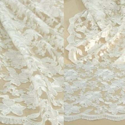 Мереживо 4437 молочні, м