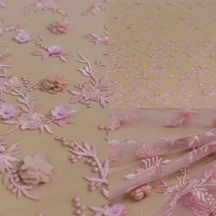 Мереживо MX120 розовий, м