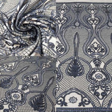 Мереживо 300 синє, м