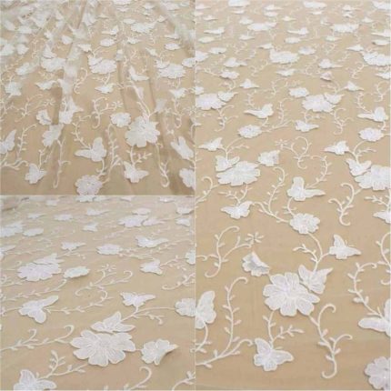 Мереживо 1225R молочні, м