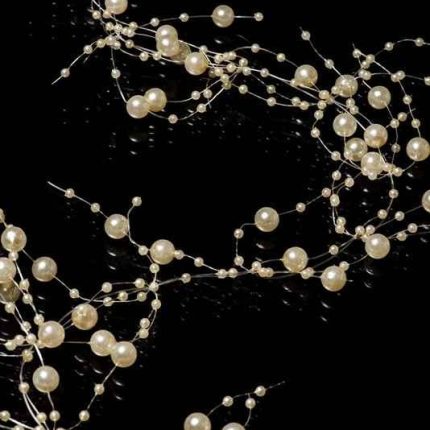 Намистини на волосінікремові, шт