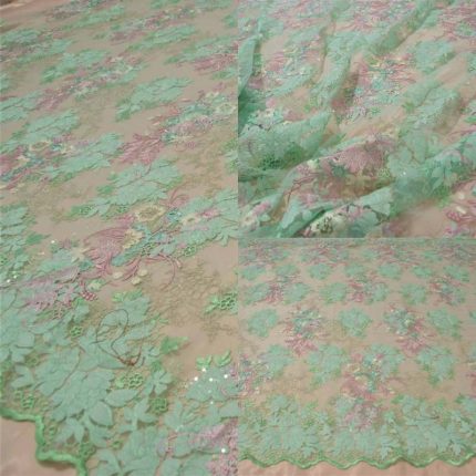 Мереживо 014-8001 салатове, м