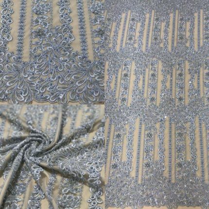 Мереживо 3265(w0075) блакитне, м