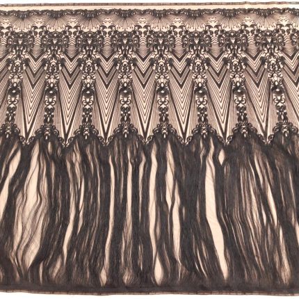 Мереживо A1084 чорне, м