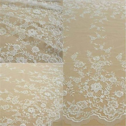 Мереживо 3505 молочні, м