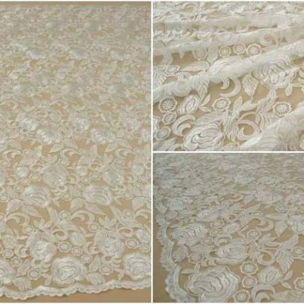 Мереживо 5873 молочні, м