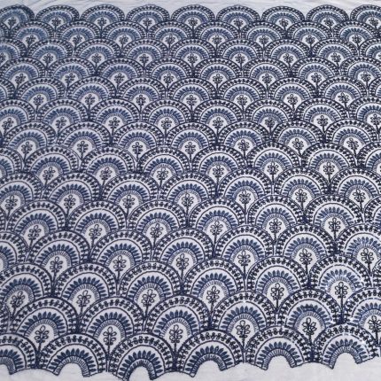 Мереживо FD649 синє, м