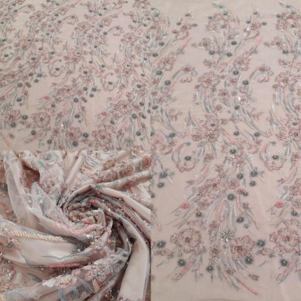 Мереживо H0228 рожевий, м