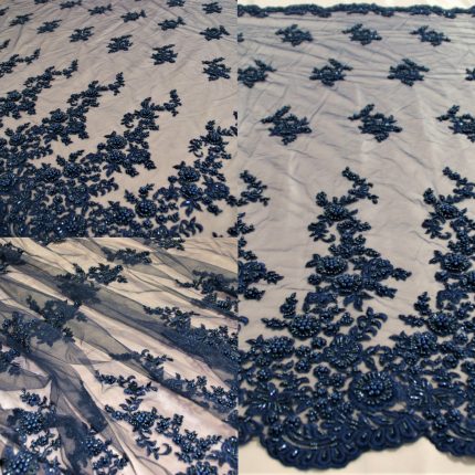 Мереживо 057-34 синє, м