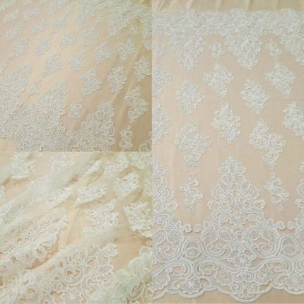 Мереживо 596 молочні, м