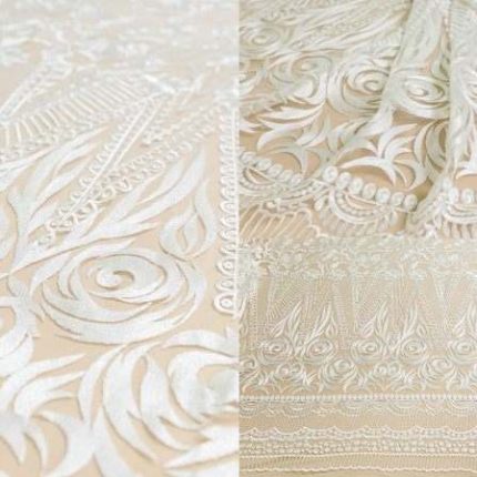 Мереживо MX085 ivory, м