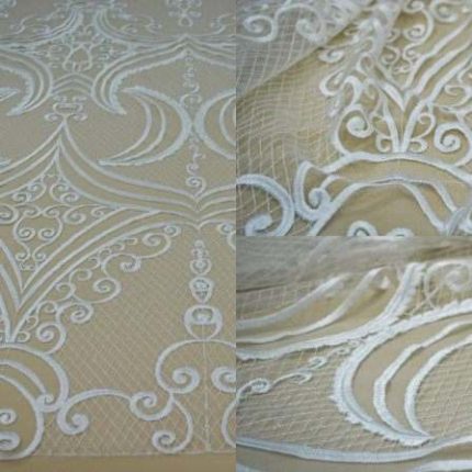 Мереживо MX185 ivory, м