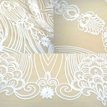 Мереживо MX201 ivory, м