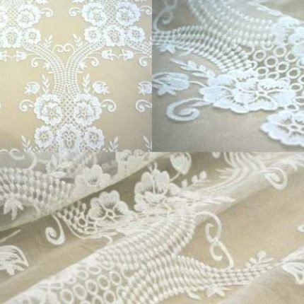 Мереживо 66150-130 молочний, м